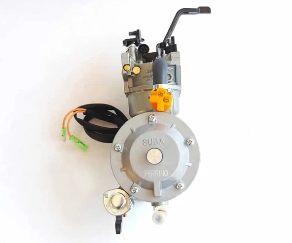 Jeneratör Çift Yakıt Karbüratörü Lpg Benzin Dönüşüm Kiti 188F - 2