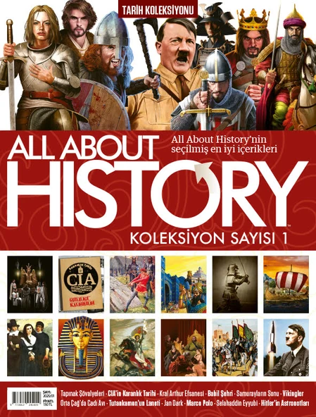 All About History Dergi Koleksiyon 2025/01