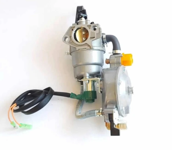 Jeneratör Çift Yakıt Karbüratörü Lpg Benzin Dönüşüm Kiti 188F - 3