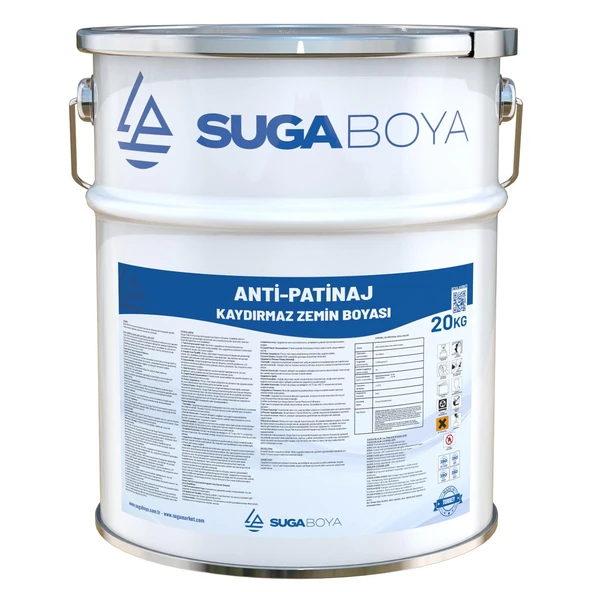 SUGA ANTİ-PATİNAJ KAYDIRMAZ ZEMİN BOYASI 20 KG - 9