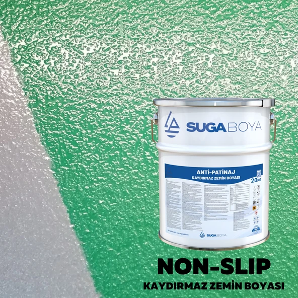 SUGA ANTİ-PATİNAJ KAYDIRMAZ ZEMİN BOYASI 20 KG - Resim 10