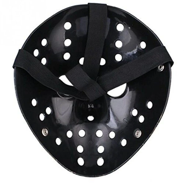 Jason Maskesi Hannibal Maskesi Metal Gümüş Renk 20x25 Cm - Resim 3