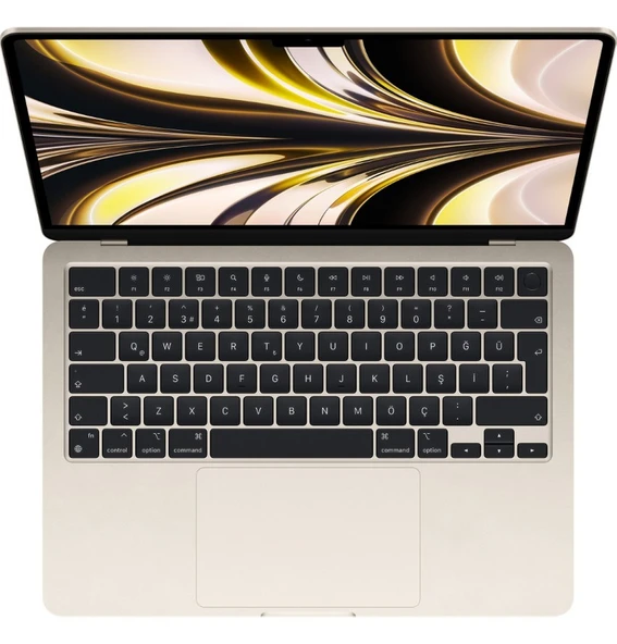 MacBook Air M2 Çip 8GB 512GB SSD macOS 13" Taşınabilir Bilgisayar Yıldız Işığı MLY23TU/AA - 5