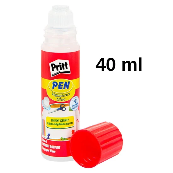 pritt katı ve sıvı yapıştırıcı 2 si bir arada 40 ml +43 gr - 2