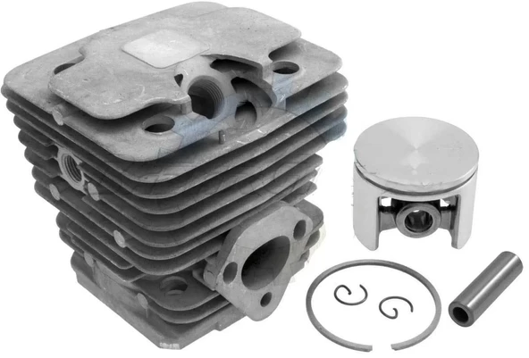 Castor 52 55 Motorlu Tırpan Silindir Piston Takımı 45Mm 1. Kalite