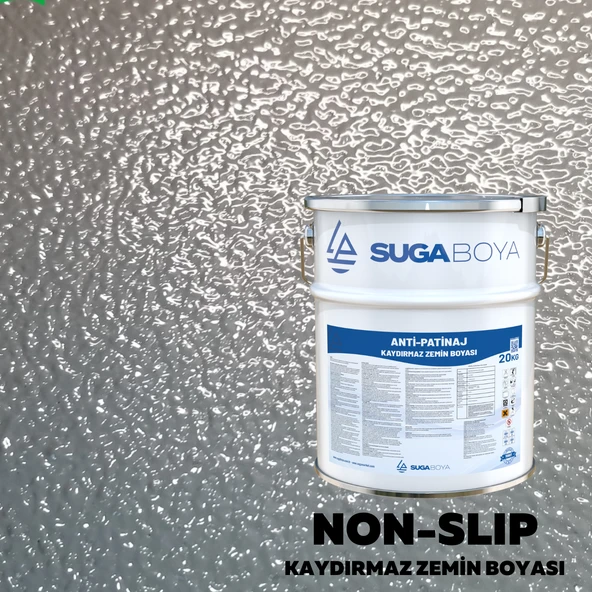 SUGA ANTİ-PATİNAJ KAYDIRMAZ ZEMİN BOYASI 20 KG - 10