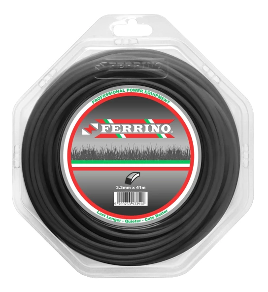 Ferrino 4 Köşe 3.30Mm Siyah Motorlu Tırpan Misinası 41 m