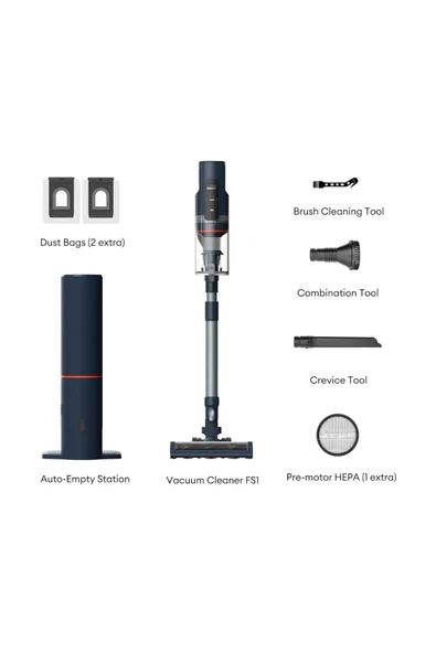 Ultenic FS1 Cordless Auto-Empty Sistemli Şarjlı Dikey Süpürge - 2
