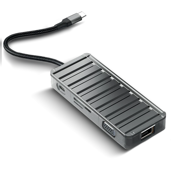 Force 9 İn 1 Usb C To Hdmı Vga Ethernet Hub Çoklayıcı Hub - 2