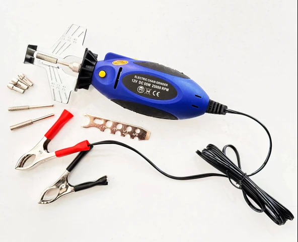 Ferrino 12 Volt Mini Motorlu Testere Zincir Bileme Makinesi