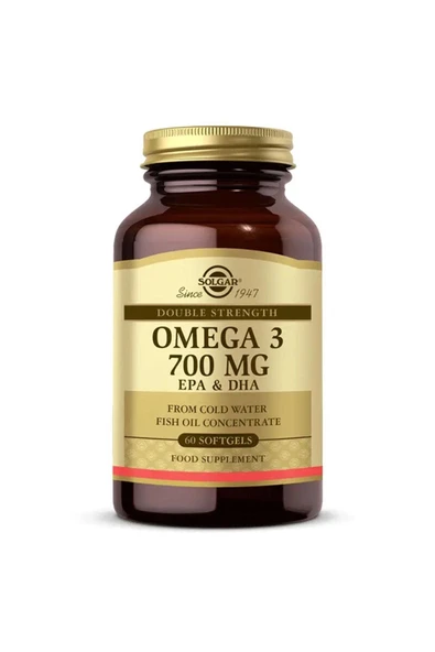 Solgar Omega 3 700 mg 60 Yumuşak Jelatinli Kapsül ürün görseli