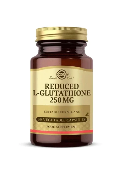 Solgar L-Glutathione 250 mg (Reduced) 30 Kapsül ürün görseli