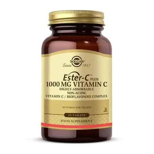 Solgar Ester-C Plus C Vitamini Takviyesi 1000 mg 60 Tablet