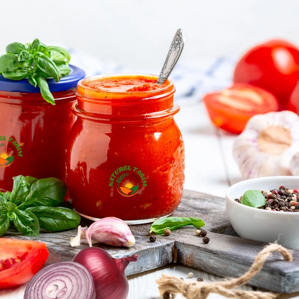 NATUREL SOĞANLI DOMATES SALÇASI - 2