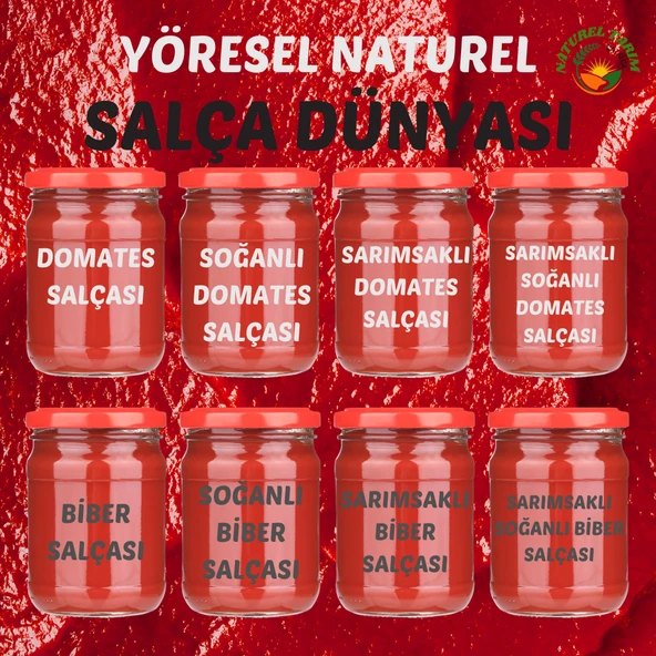 NATUREL SOĞANLI DOMATES SALÇASI - 5