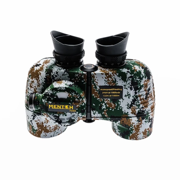 7x50 Profesyonel Dürbün 1000m/132m Su Geçirmez Askeri - Resim 3