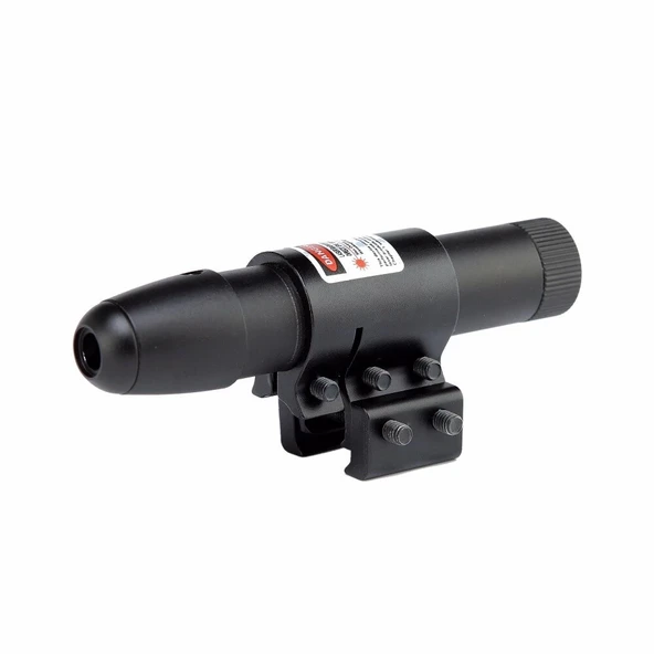 Avcılar İçin  Ayarlanabilir Taktik Kırmızı Lazer Sight - 4