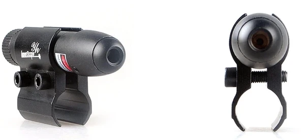 Avcılar İçin  Ayarlanabilir Taktik Kırmızı Lazer Sight - 3