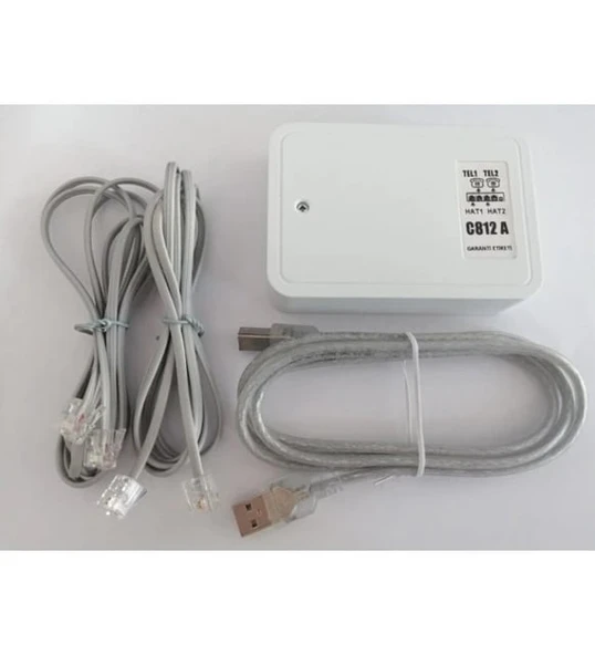 Caller Id Cıd812 2 Hat Akınsoft,vega Şefim Uyumlu Ana Dağıtıcıdan - 2