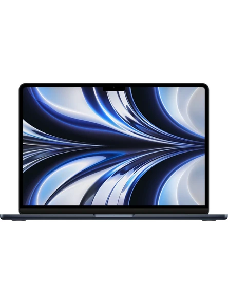 Apple MacBook Air M2 Çip 8GB 256GB SSD macOS 13" Taşınabilir Bilgisayar Gece Yarısı MLY33TU/A