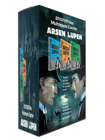 Arsen Lupen 3 Kitap Set Kampanyalı Fiyat MAURİCE LEBLANC