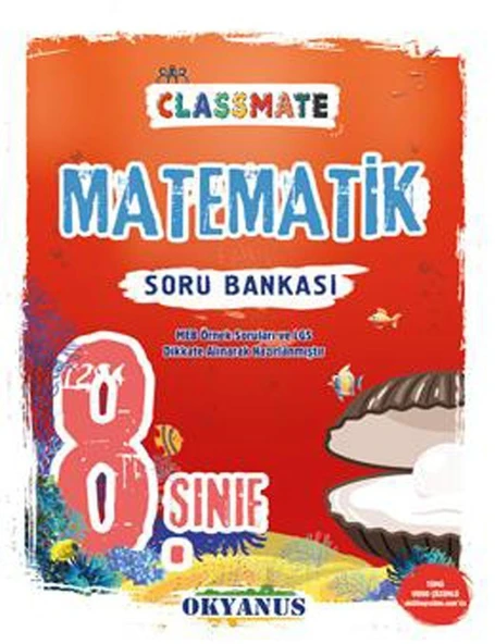 8. Sınıf Classmate Matematik Soru Bankası Okyanus Yayınları ürün görseli