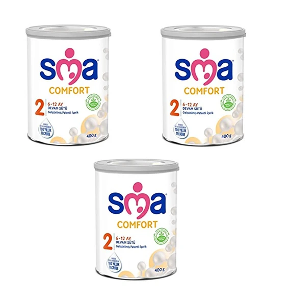 SMA Comfort 2 Devam Sütü 400 gr 3 Adet
