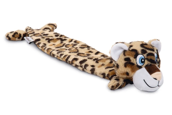 Beeztees Köpek Oyuncağı, Sesli, Leopar, Peluş, Kahverengi, 53x10x5cm ürün görseli