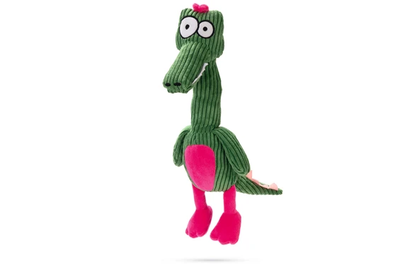 Beeztees Köpek Oyuncağı, Sesli, Timsah, Kadife, Yeşil, 37x10x8cm ürün görseli 1