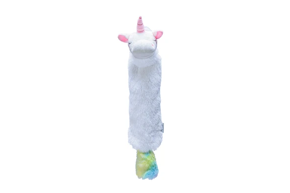 Beeztees Yavru Köpek Oyuncağı, Unicorn, Peluş, Beyaz, 49x10x14cm - Resim 5