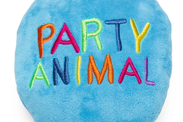 Beeztees Köpek Oyuncağı, Parti Balonu, Peluş, Mavi, 39x13x7,5cm - Resim 6