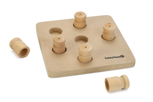 Beeztees Köpek Zeka Geliştirme Oyuncağı, Ahşap, 18x18x3cm ürün görseli