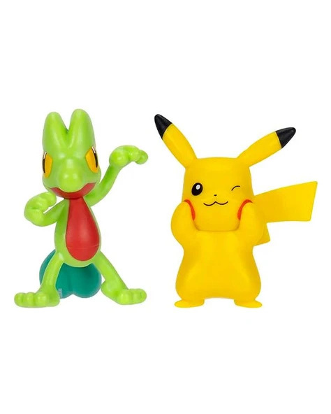 Pokemon Battle Figür Pikachu ve Treecko PKW3593 - Resim 2