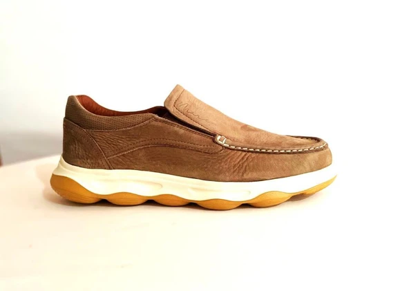 Erkek Hakiki Deri Hafif İthal Taban Casual Ayakkabı - 7