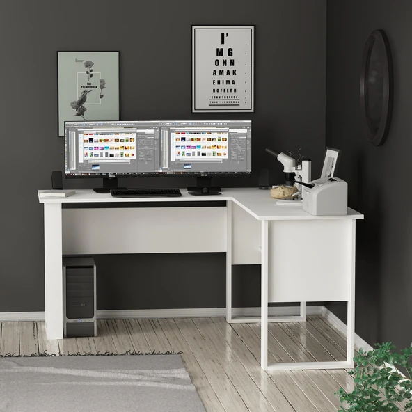 Betroya Randi Çalışma Masası Beyaz - 2