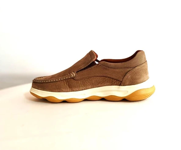 Erkek Hakiki Deri Hafif İthal Taban Casual Ayakkabı - 6