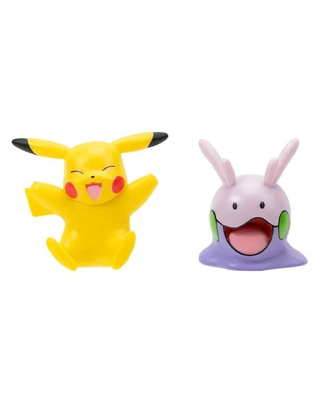 Pokemon Battle Figur Pikachu ve Goomy PKW3007 - 2