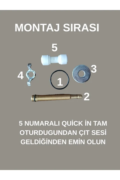 Arıtma Musluğu Aç Kapa gümüş siyah - 5