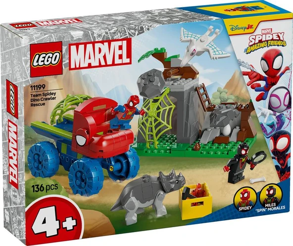 LEGO Super Heroes 11199 Team Spidey Dino Crawler Rescue
