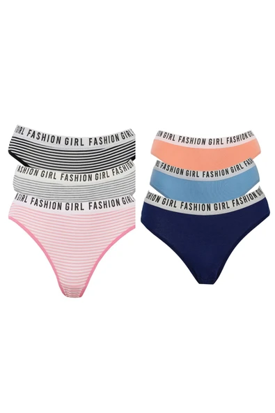 Tkd563 / Kadın Diana Bikini Külot (6 Adet) | Kombin