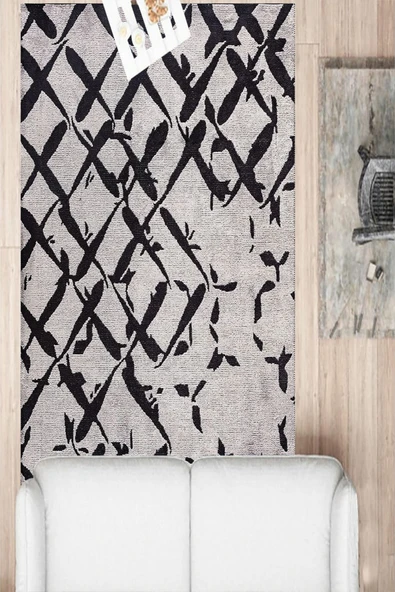 Dijital Baskı Salon Halısı, Yolluk, Koridor Halısı, Bohem Halı, Yıkanabilir Halı, Kaymaz Taban Halı - 5