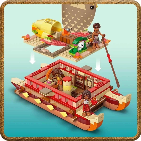 Nessiworld LEGO Disney Moana’nın Macera Kanosu 43270 - 3