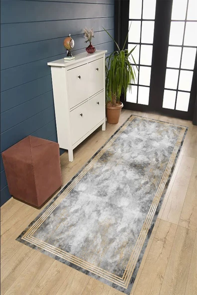 Dijital Baskı Halı, Yıkanabilir, Kaymaz Taban, Mutfak Halısı, Salon Halısı, Yolluk, İnce Halı - Resim 2