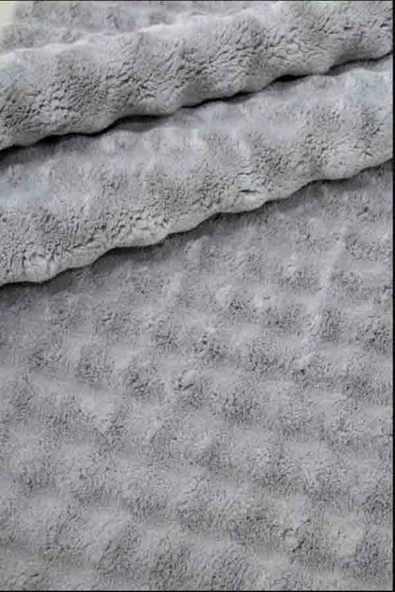 Tavşan Tüylü Paspas, Kabartmalı, Kaymaz Taban, Banyo Paspası, Bohem,  2'li Klozet Takımı - 4