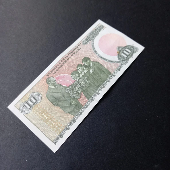 Escoines Koleksiyon 3996367e21c87e6c0f 7.Emisyon 10türk lirası güzel numara B19 244448 CA eski para - 5
