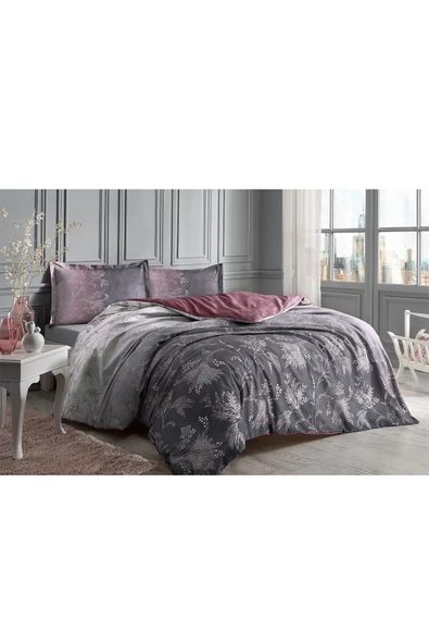 Ditsy Tek Kişilik Lastikli Fitted Çarşaf Nevresim Takımı - 2