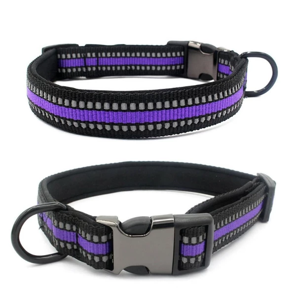 Reflektörlü Küçük Irk Köpek Boyun Tasması Small 2 cm / 27-40 cm - 2