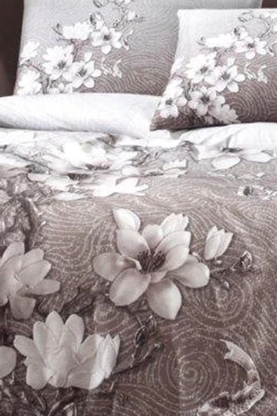 Ochiba Nevresim Takımı Çift Kişilik Kahve - 5