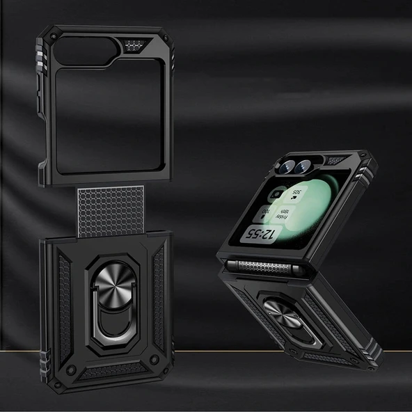 Samsung Z Flip 6 Kılıf Vega Kapak - 8