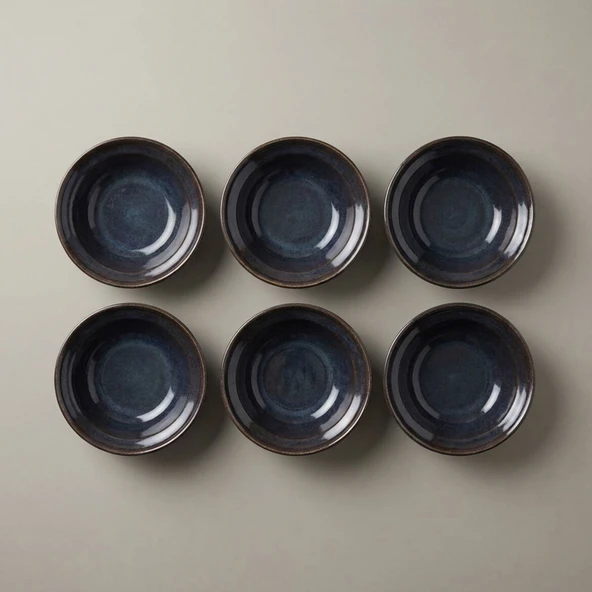 GÜRAL PORSELEN Valeron 6 Adet 15 Cm Çorba Kasesi Reaktif Oasis Vr 1131 - Resim 8